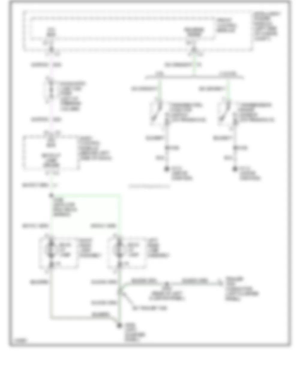 Электросхемы автомобиля 2001 Chrysler Voyager Wiring diagrams for cars